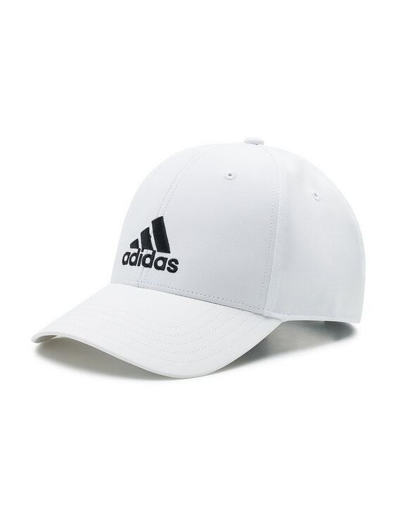 Șapcă adidas Lightweight Embroidered Baseball GM6260 Alb