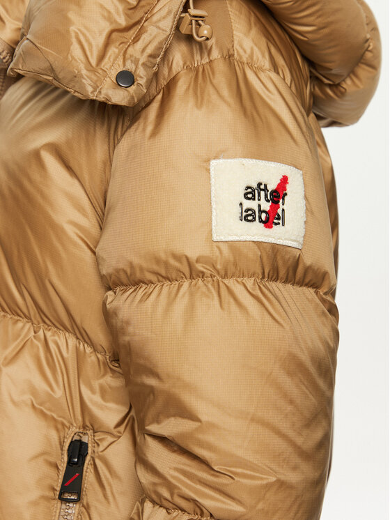 After Label After Label Kurtka puchowa Kipnuk A00043 Beżowy Regular Fit