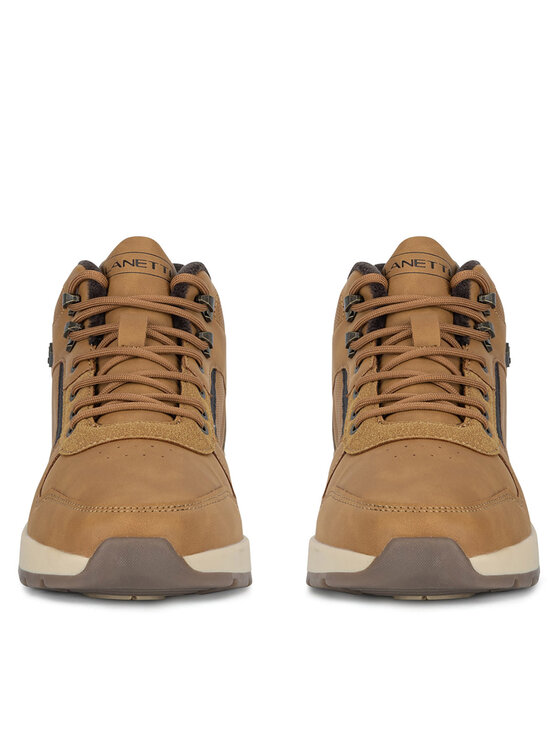 Lanetti Lanetti Schnürschuhe M-VS01543-03 Braun