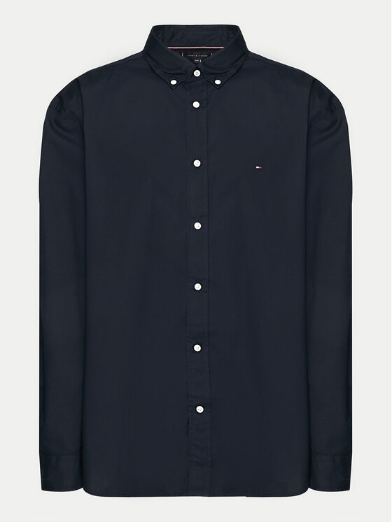 Tommy Hilfiger Tommy Hilfiger Koszula Core Flex MW0MW39988 Granatowy Regular Fit