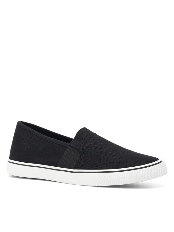 Jenny Fairy Jenny Fairy Sneakers aus Stoff Doris HYV2033-1 Schwarz