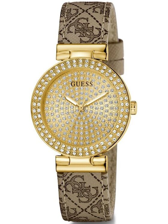 Guess Guess Zegarek GW0943L2 Brązowy