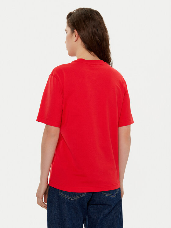 Lacoste Lacoste Majica TF7215 Rdeča Regular Fit