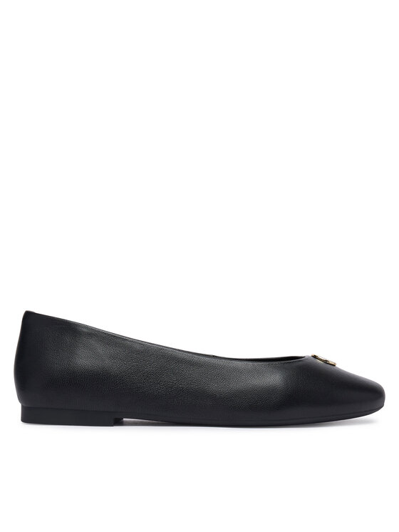Tommy Hilfiger Tommy Hilfiger Μπαλαρίνες Th Plate FW0FW09374 Μαύρο