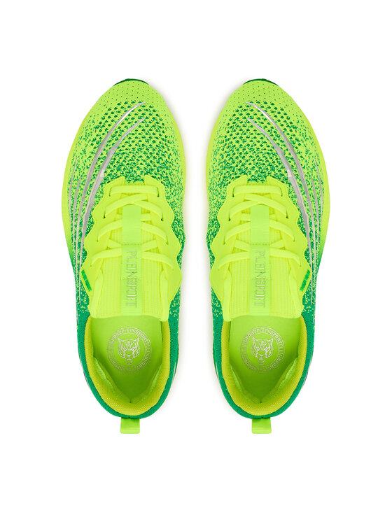 Plein Sport Plein Sport Sneakersy Tiger FAFS USC0930 STE003N Zielony