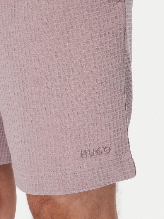 HUGO HUGO Szorty sportowe Austin 50532023 Różowy jasny Regular Fit