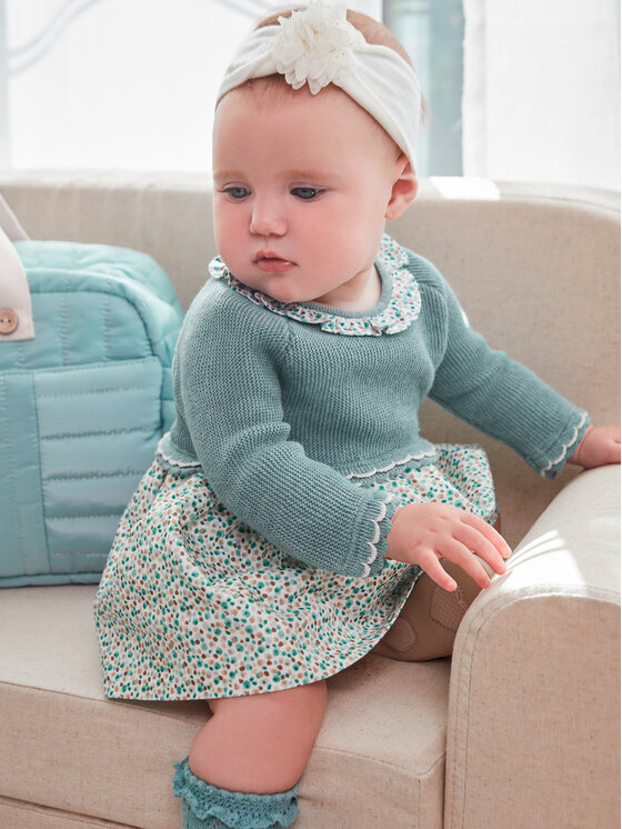 Mayoral Mayoral Rochie de zi 2886 Albastru Regular Fit