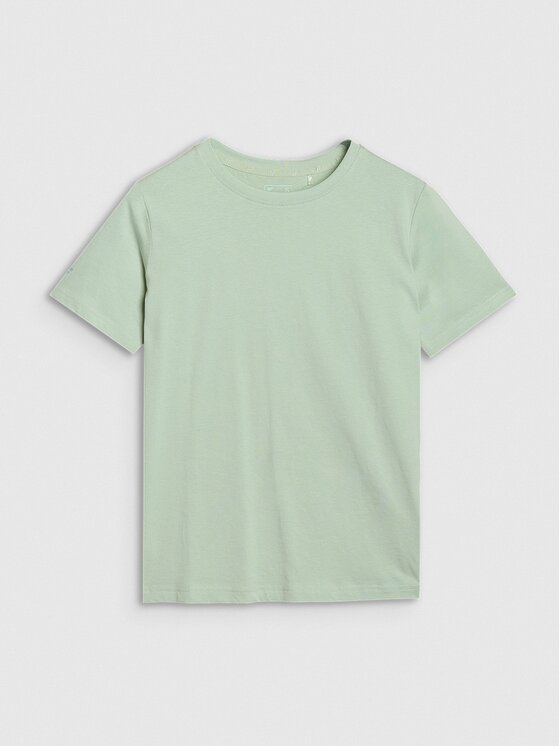 4F 4F T-Shirt 4FWSS25TTSHF2238-47S Zelená Oversize
