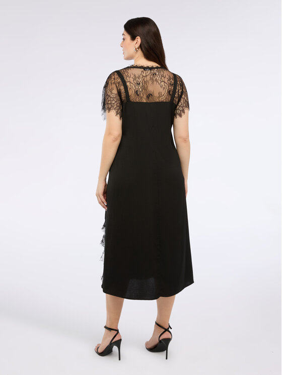 Fiorella Rubino Fiorella Rubino Abito da sera 7039T001684N033 Nero A-Line Fit