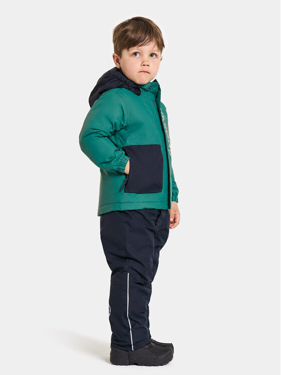 Didriksons Didriksons Kurtka zimowa Rio Kids Jkt 2 504971 Zielony