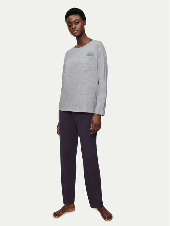 Triumph Triumph Pyjama 10225065 Grau Regular Fit