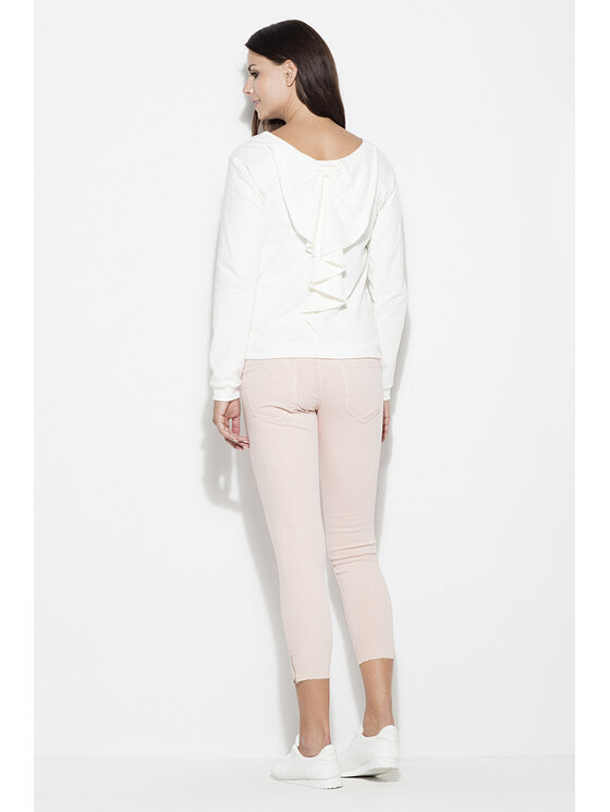 Lenitif Lenitif Bluzka K350 Écru Regular Fit