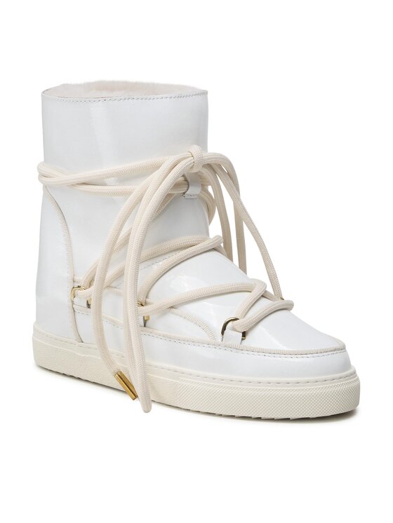 Inuikii Pantofi Full Leather Naplackwedge 70203-094 Alb 70203-094 imagine noua