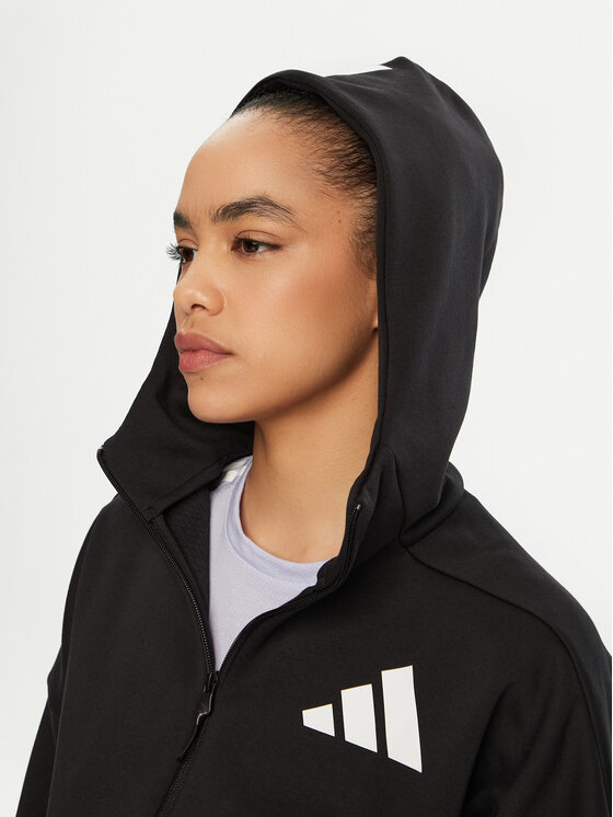 adidas adidas Pulóver Z.N.E. JC5392 Fekete Loose Fit