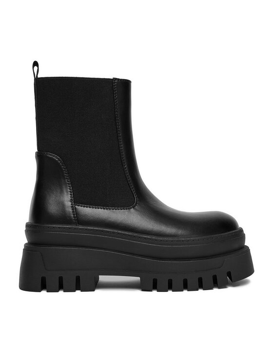 DeeZee DeeZee Kotníková obuv s elastickým prvkem CEO-HY60290S-1 Černá