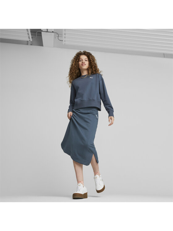 Puma Puma Bluza 673109 Niebieski Regular Fit