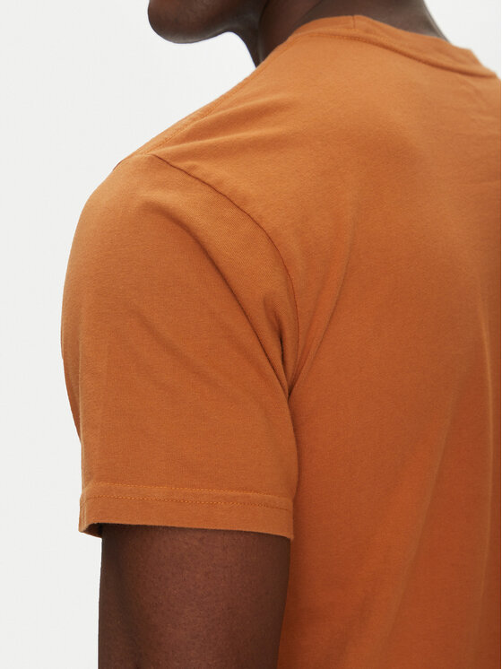 Quiksilver Quiksilver T-Shirt EQYZT08035 Pomarańczowy Regular Fit