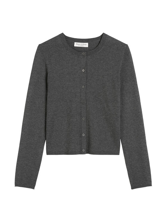 Marc O'Polo Marc O'Polo Кардиган 509 5118 61085 Сив Slim Fit