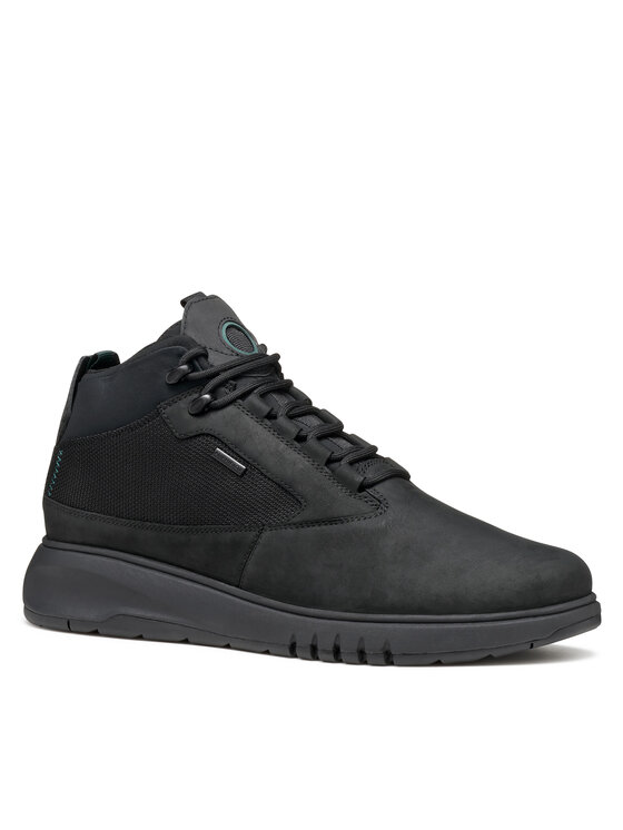 Geox Geox Schnürschuhe U Aerantis 4X4 B Abx U36APA 04511 C9999 Schwarz