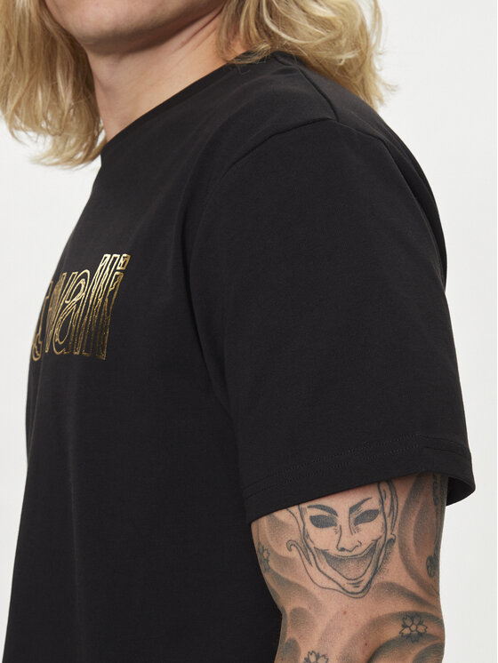 Just Cavalli Just Cavalli T-Shirt 76OAHG15 Schwarz Regular Fit