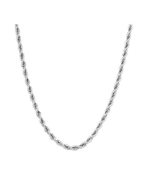 ICED STUFF ICED STUFF Lančić Rope Bijelo zlato