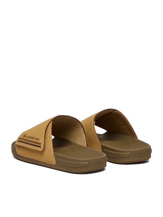 Quiksilver Quiksilver Klapki EO-POCHI SUEDE CQ10164YT Beżowy