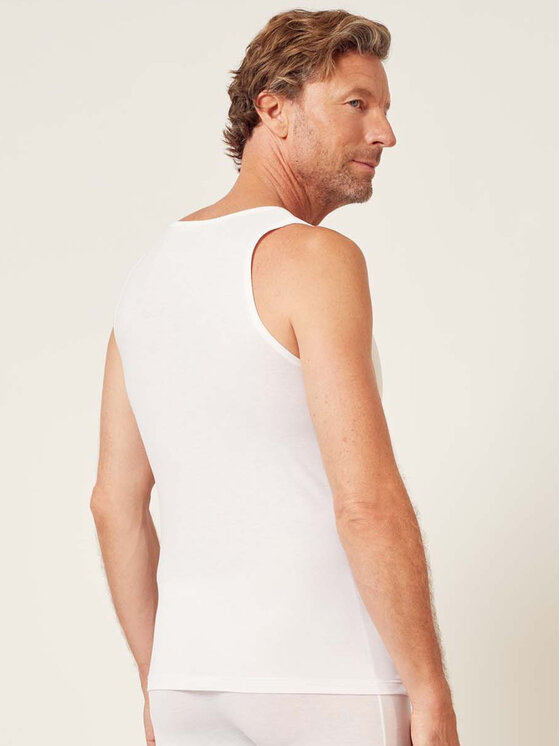 Huber Huber Tričko 110052 Biela Slim Fit