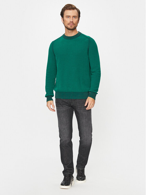 BOSS Boss Maglione Aquila 50498950 Verde Regular Fit