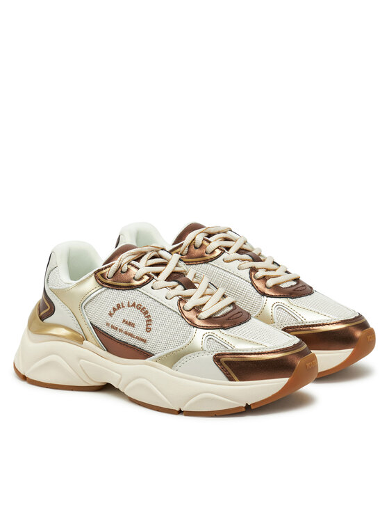 KARL LAGERFELD KARL LAGERFELD Sneakersy Komet KL65638M Zlatá