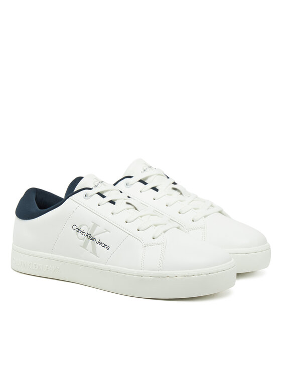 Calvin Klein Jeans Calvin Klein Jeans Сникърси Classic Cupsole Low Ml Lth YM0YM00864 Бял