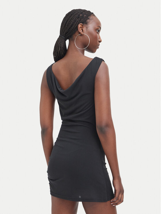 Juicy Couture Juicy Couture Vsakodnevna obleka JCWED226330 Črna Slim Fit