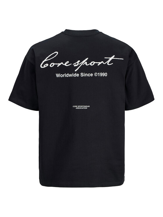 Jack & Jones Jack & Jones T-shirt Dust 12292982 Nero Loose Fit