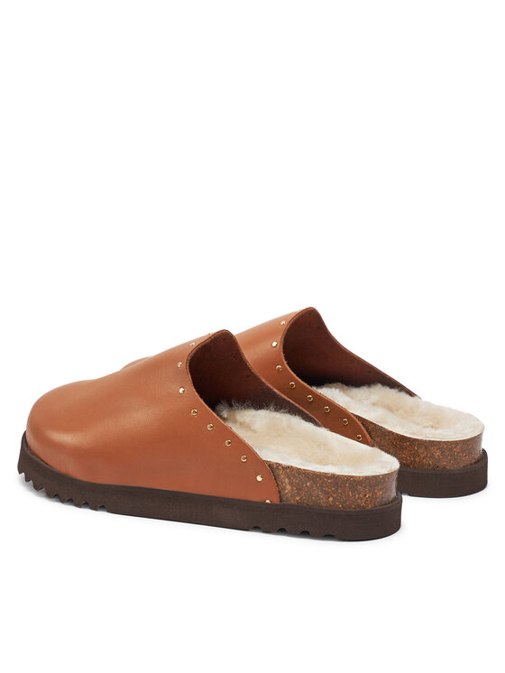 Scholl Scholl Шльопанці Fae Studs F30938 Коричневий