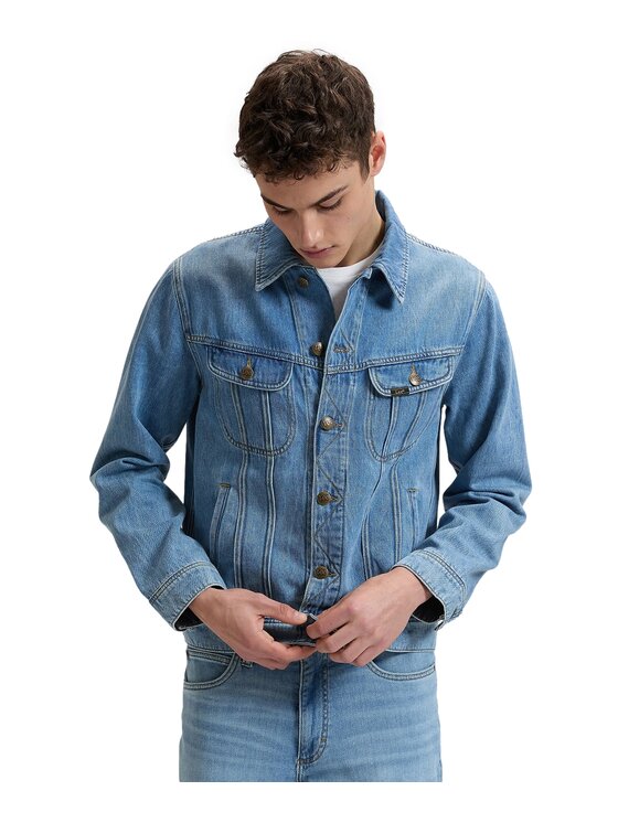 Lee Lee Giacca di jeans 112377246 Blu Regular Fit