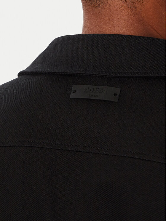 Guess Guess Демісезонна куртка M6BQ24 K6164 Чорний Regular Fit