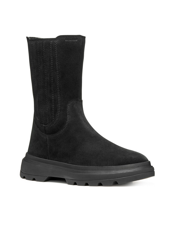 Geox Geox Členková obuv J Kiddartah Wpf J56NDB 00022 C9999 S Čierna