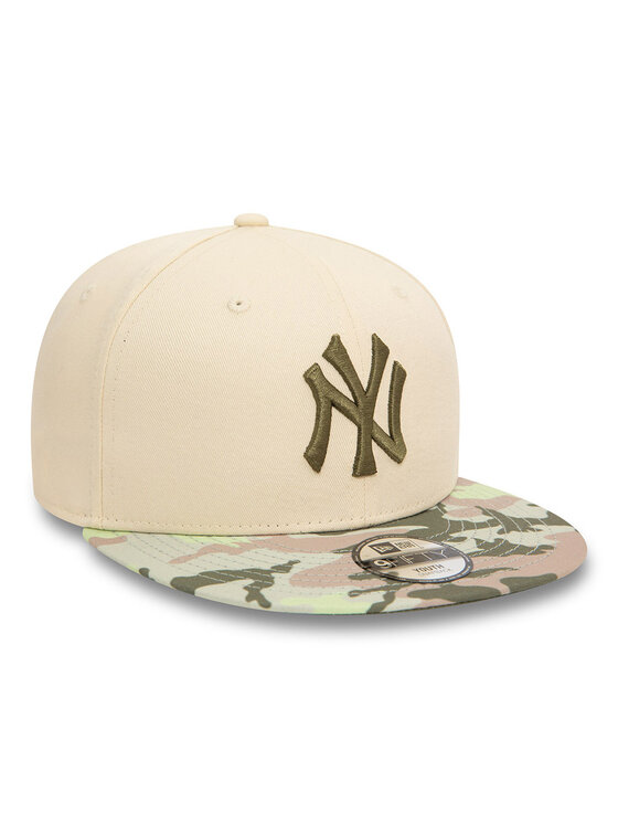 New Era New Era Kepurė su snapeliu Youth Contrast 9Fif 60565304 Smėlio