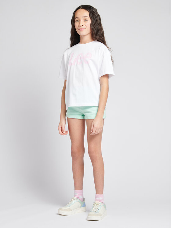 Lee Lee Džínsové šortky Carol LEG5067 Modrá Regular Fit
