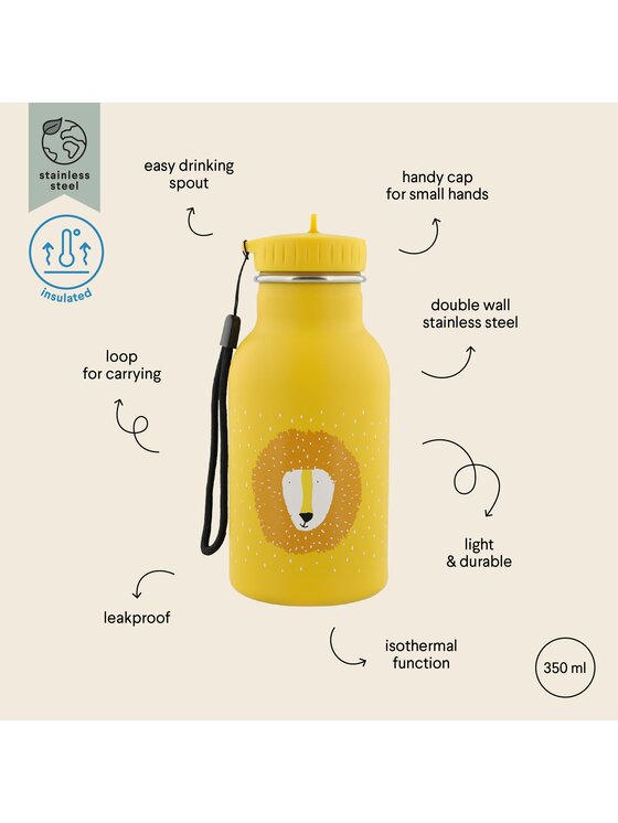Trixie Baby Trixie Baby Butelka termiczna Termiczna butelka 350 ml - Lew Żółty