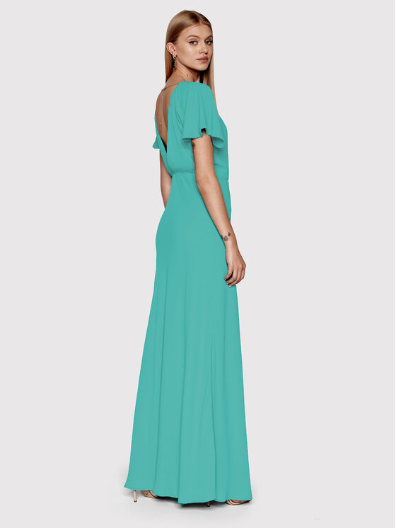 Abito da sera CA2284 T5863 Verde Regular Fit