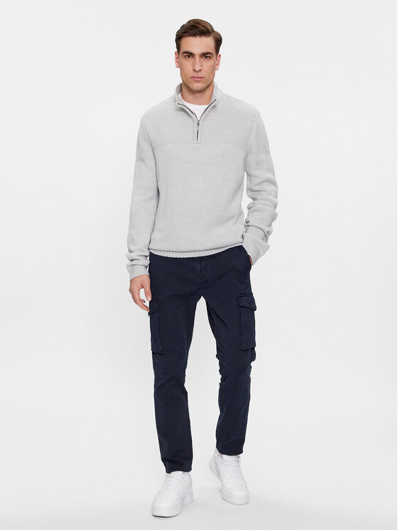 Brave Soul Brave Soul Megztinis MK-230DITTON Pilka Regular Fit