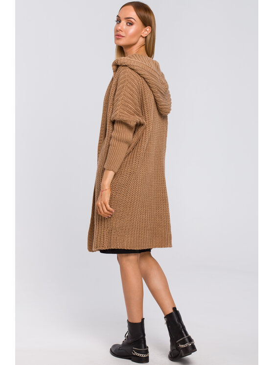 Made of Emotion Made of Emotion Cardigan M475 Marrone Custom Fit