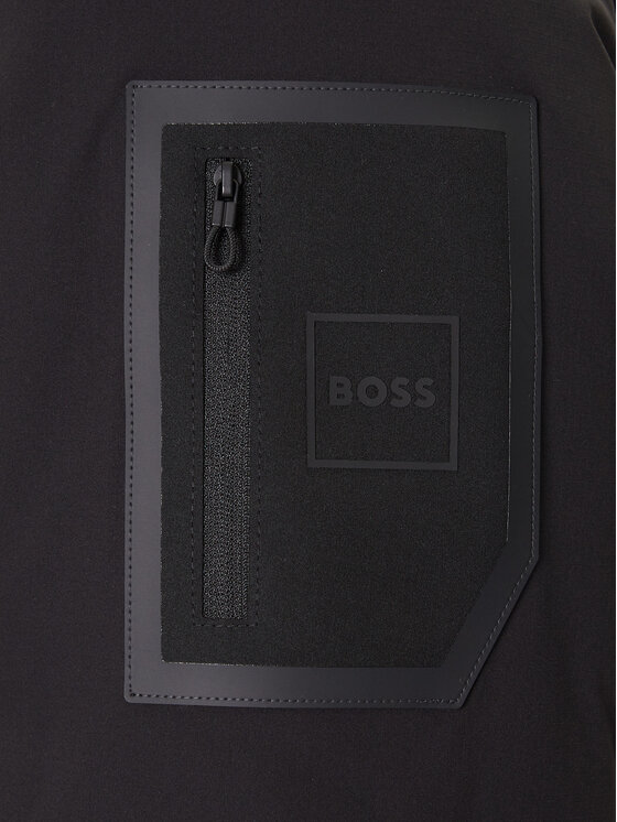 BOSS BOSS Dūnu jaka Block-X 50547262 Melns Regular Fit