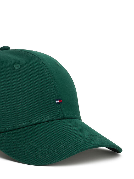 Tommy Hilfiger Tommy Hilfiger Шапка с козирка Th Flag Cotton 6 Panel Cap AM0AM13008 Зелен