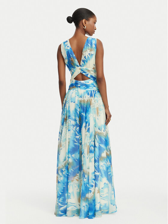 Marciano Guess Marciano Guess Cocktail obleka G6GK14 W1787 Pisana Regular Fit