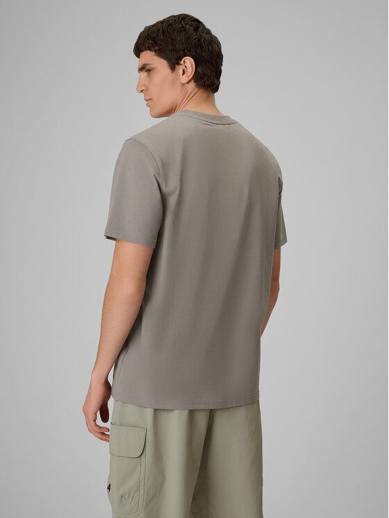 4F 4F T-Shirt TREKKING Szary Regular Fit