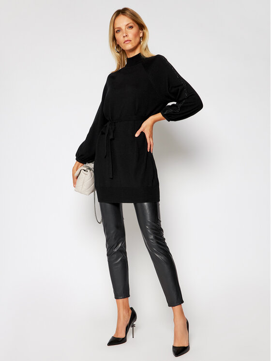 Marella Marella Úpletové šaty Markus 33260209200 Černá Regular Fit