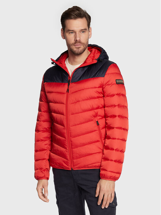 Napapijri Napapijri Prijelazna jakna Aerons NP0A4GJL Crvena Regular Fit