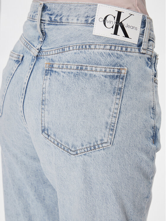 Calvin Klein Jeans Calvin Klein Jeans Džínsy J20J223302 Modrá Straight Fit