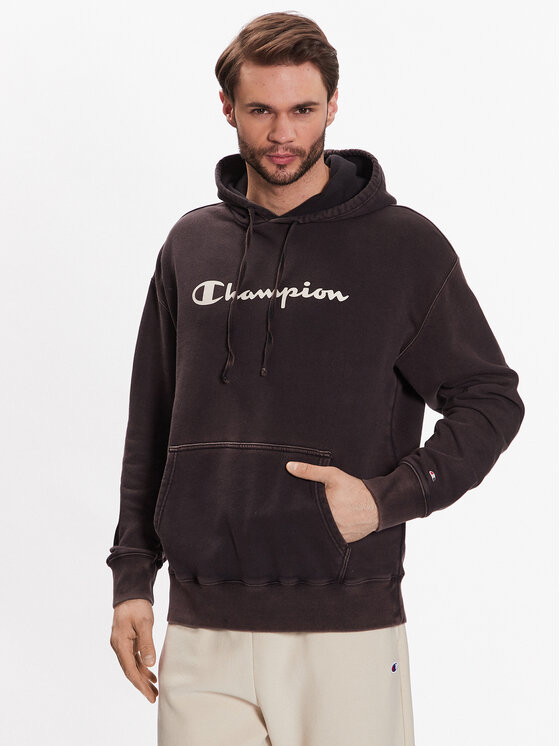 Zögern Sie nicht, zu bestellen Champion Sweatshirt 218600 Regular Schwarz Fit